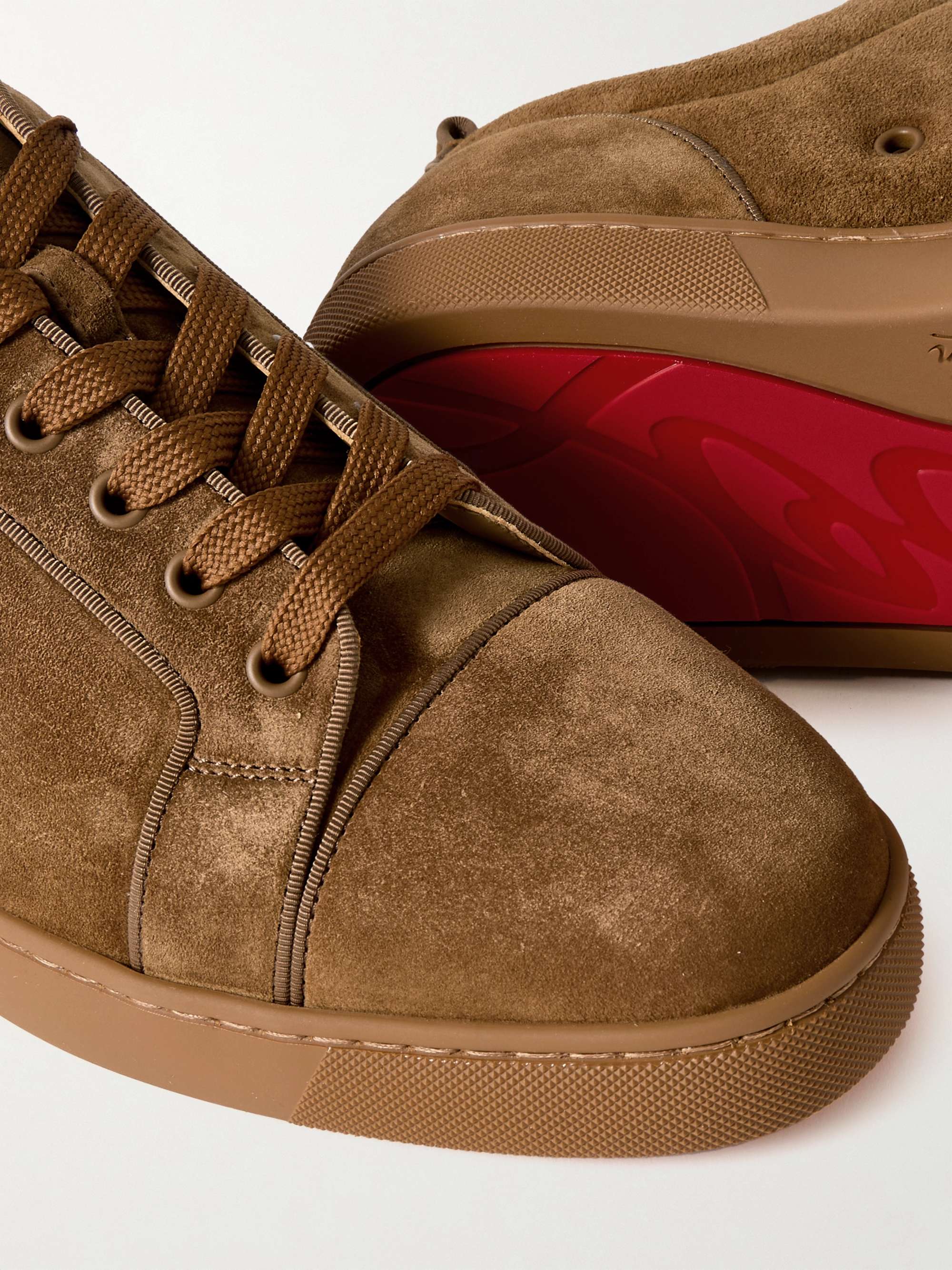 Christian Louboutin Suede Sneakers
