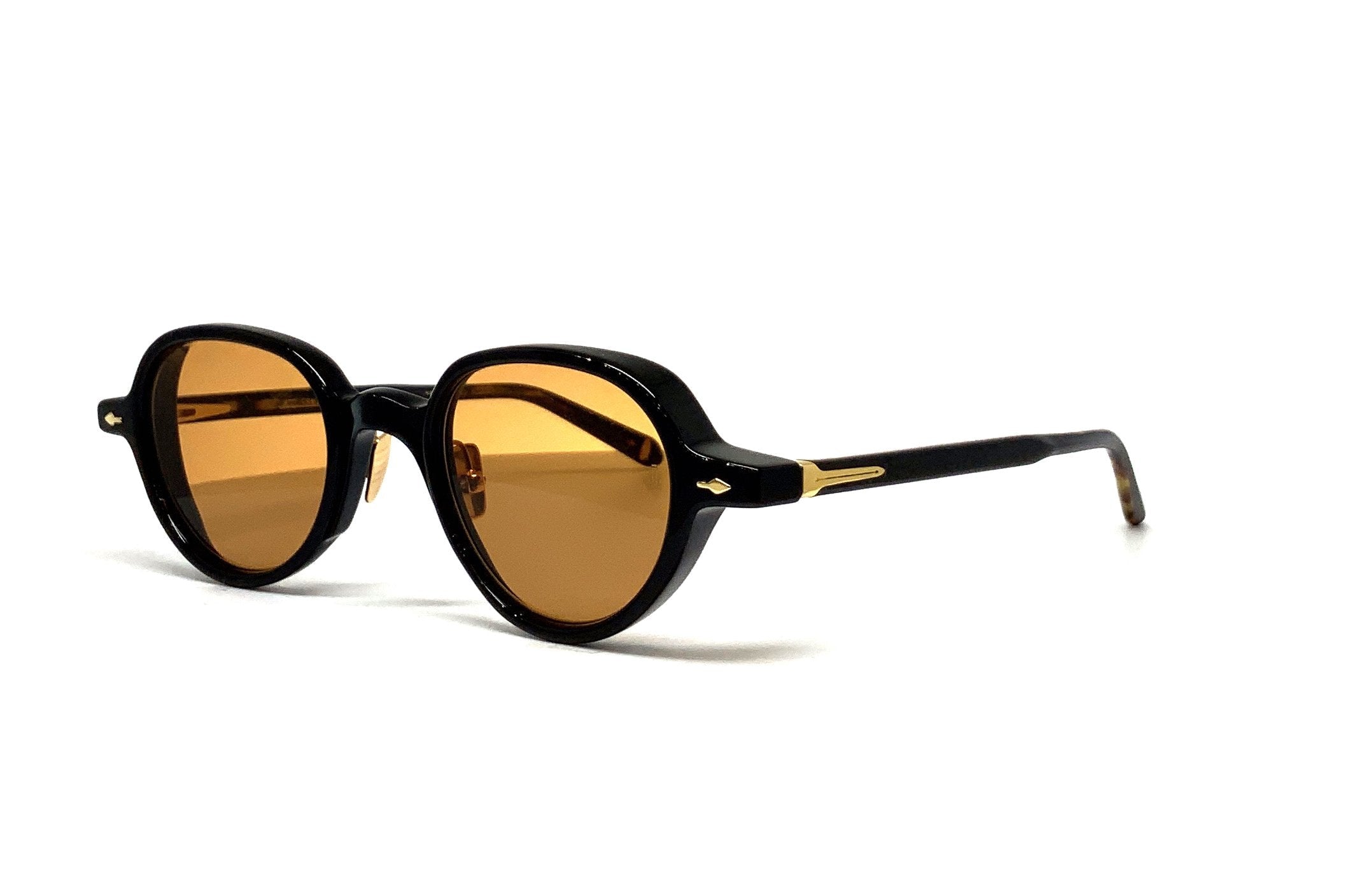 Jaques Mari Mage - The Clark Yellow colored Sunglasses
