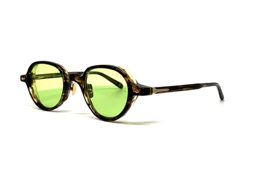 Jaques Mari Mage - The Clark Yellow colored Sunglasses