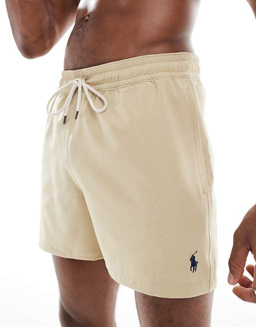 Polo Ralph Lauren Cream Traveller Swimming Shorts