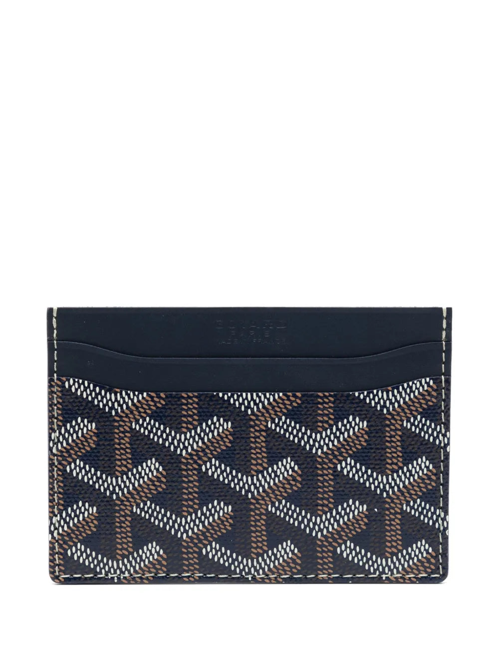 Navy GoYard Card Holder
